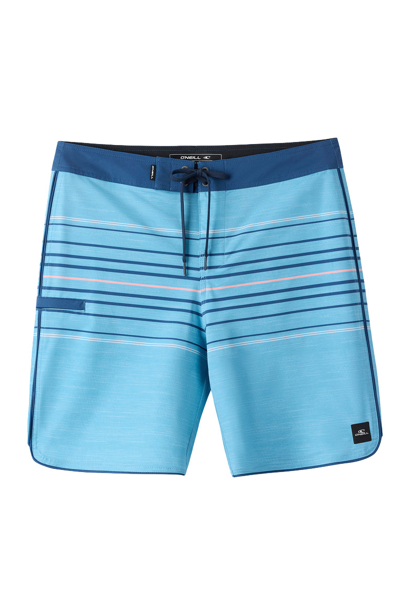 O'Neill Hyperfreak Heat Stripe Scallop Boardshort BLF 32