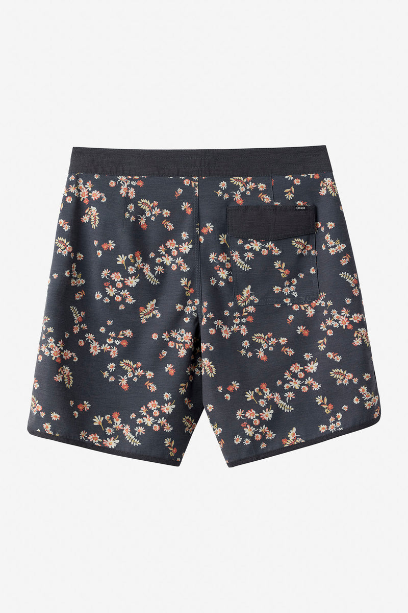 O'Neill OG Print Scallop 18in Boardshort GRA 32