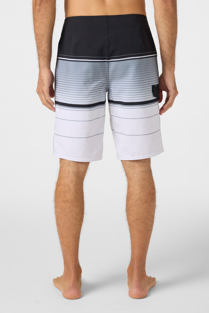O'Neill Lennox Stripe 21in Boardshort WHT 32