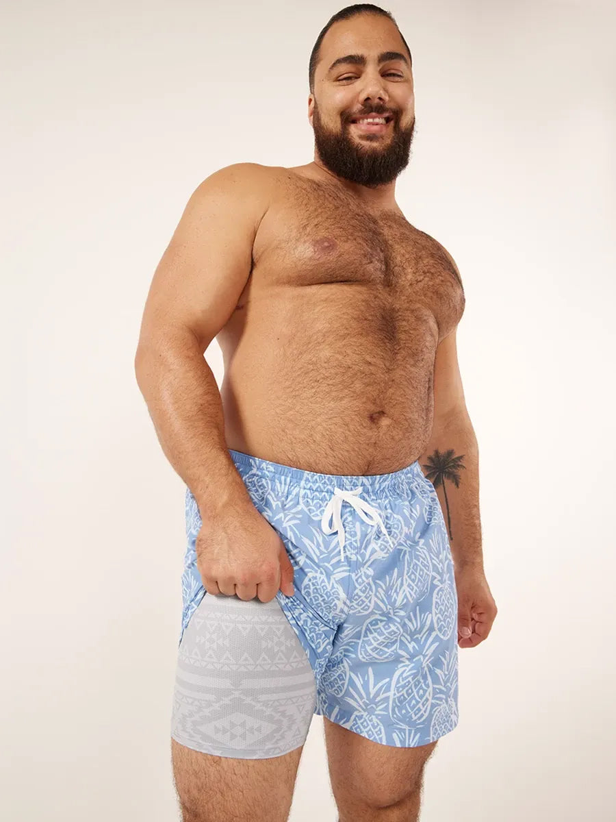 Chubbies The Thigh-Napples 5.5in Short MediumBlue XXXL