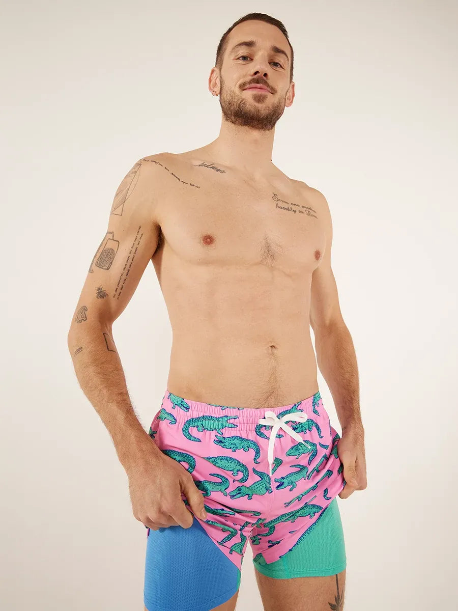 Chubbies The Glades 5.5in Short Pink L