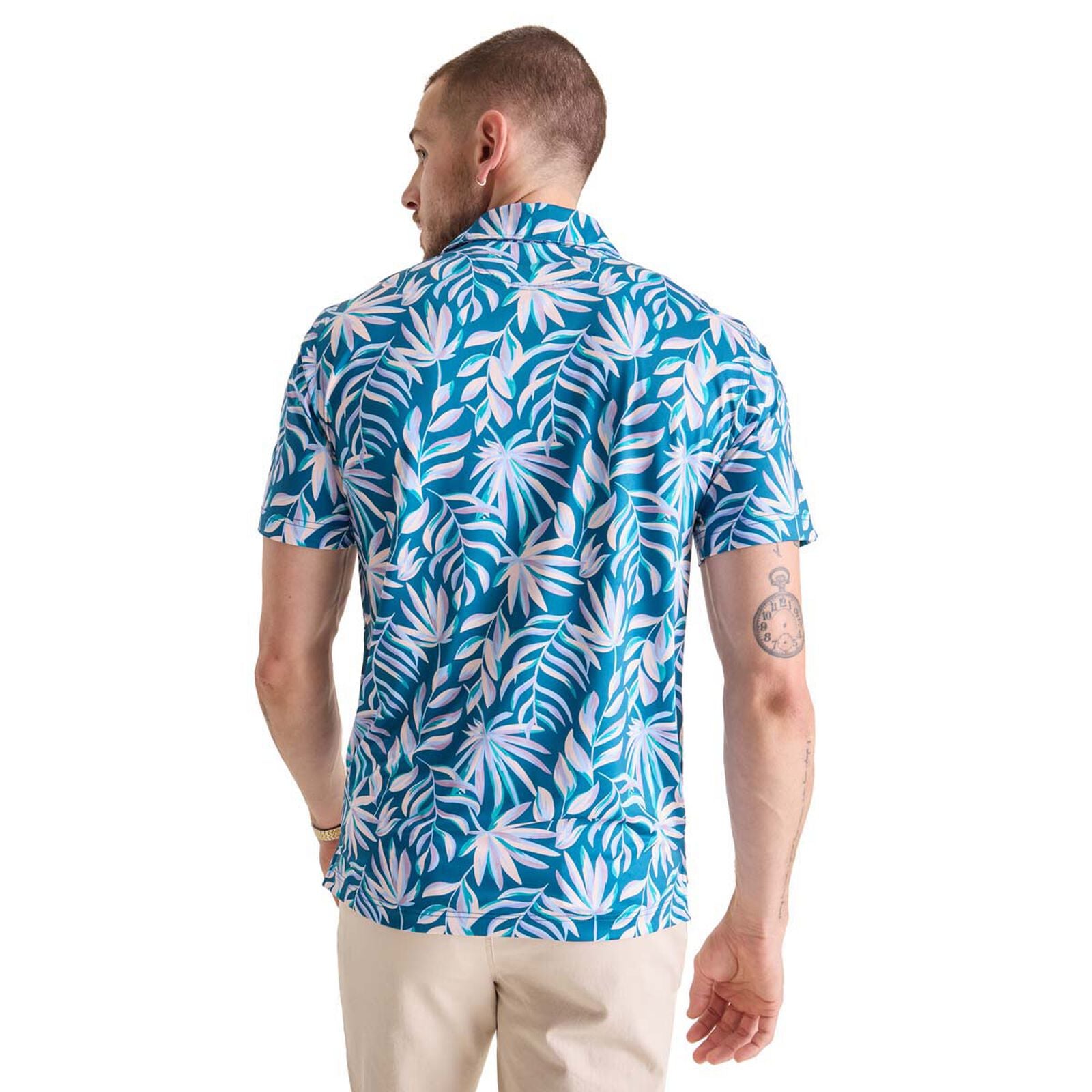 Chubbies Performance Polo 2.0 DarkBlue-BalmyBreeze S