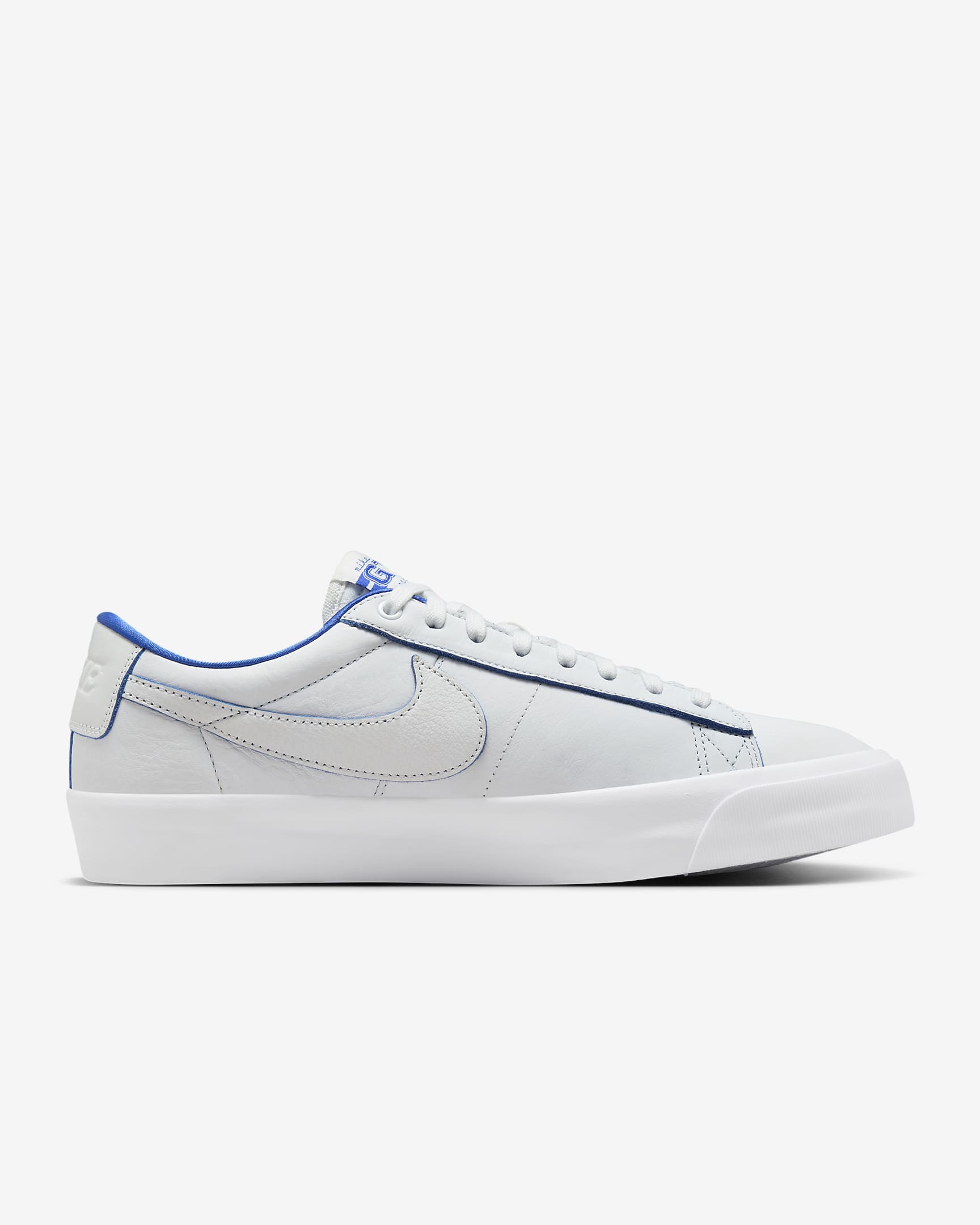 Nike Blazer Low Pro GT PRM 100-SummitWhite/GameRoyal 9