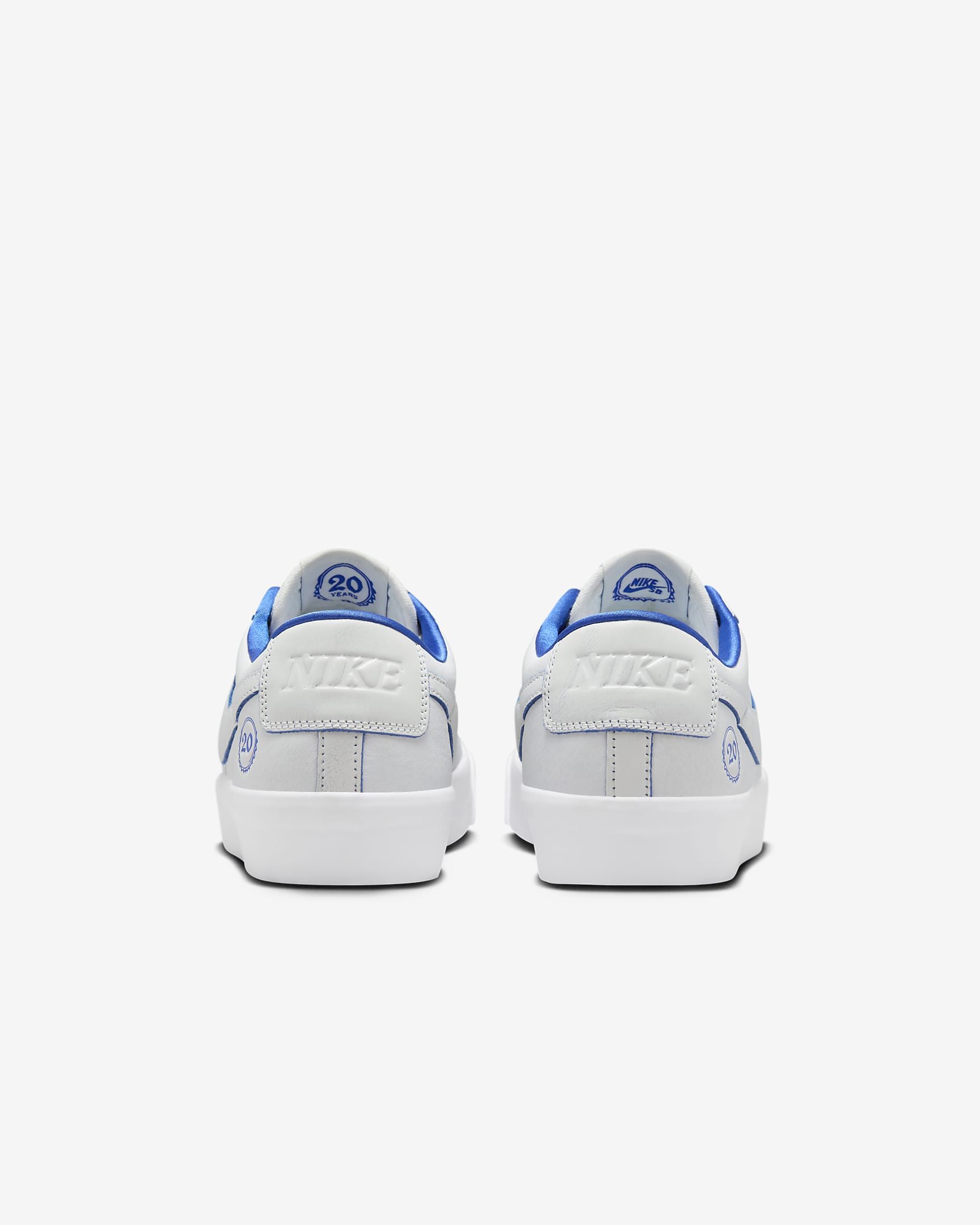 Nike Blazer Low Pro GT PRM 100-SummitWhite/GameRoyal 11.5