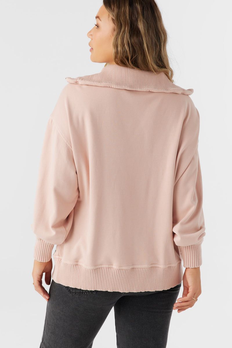 O'Neill Karma Mock Zip Sweater RDT M