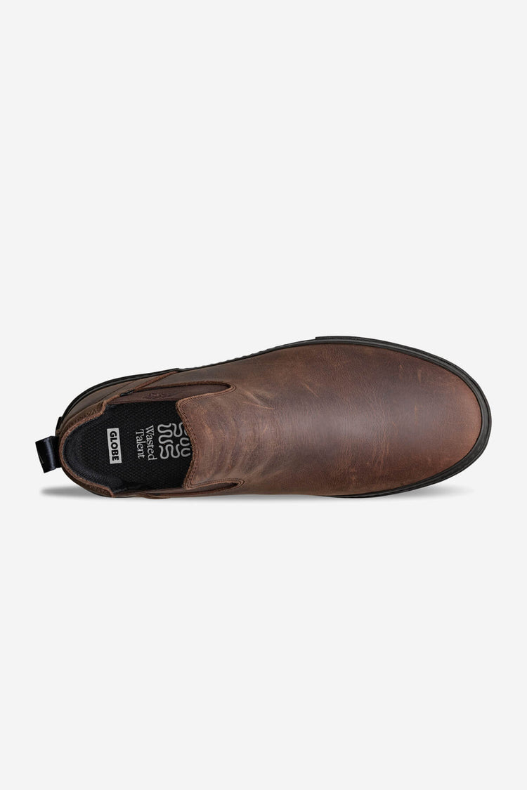 Globe Dover II Skate Shoe DarkBrown/WastedTalent 10