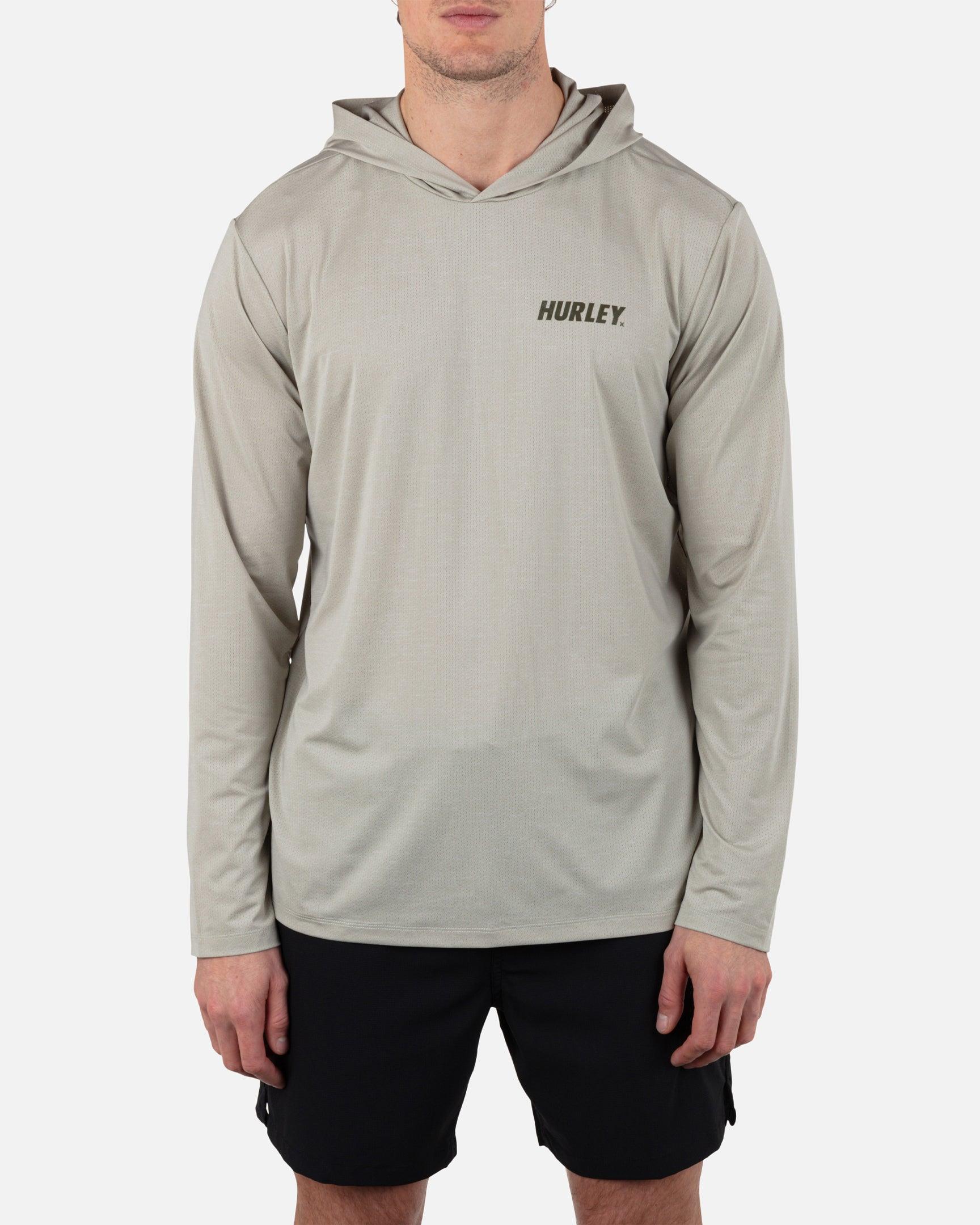 Hurley H2O-Dri Outback Hooded LS Top H290-Sandstorm M