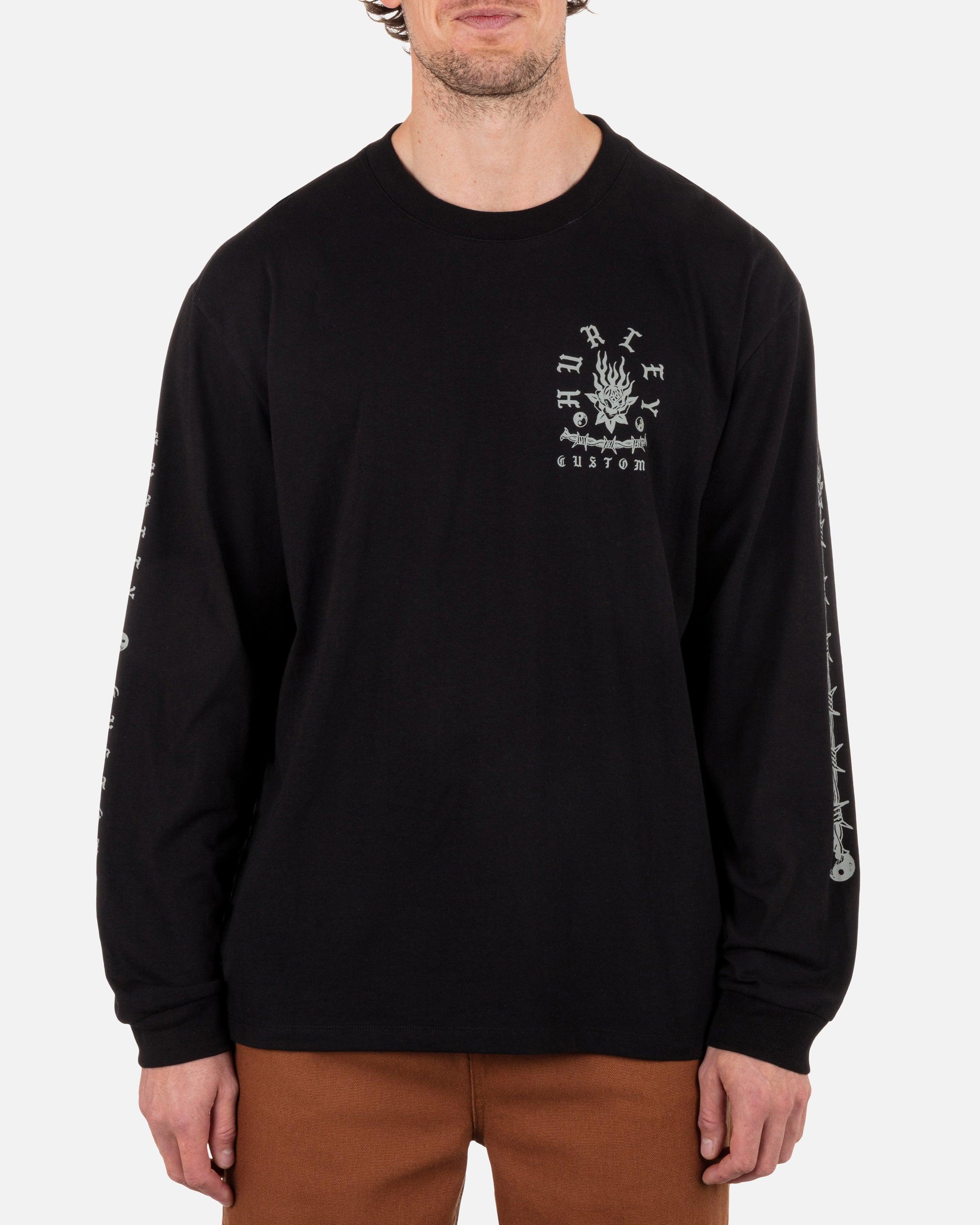 Hurley Built LS Tee H010-Black S