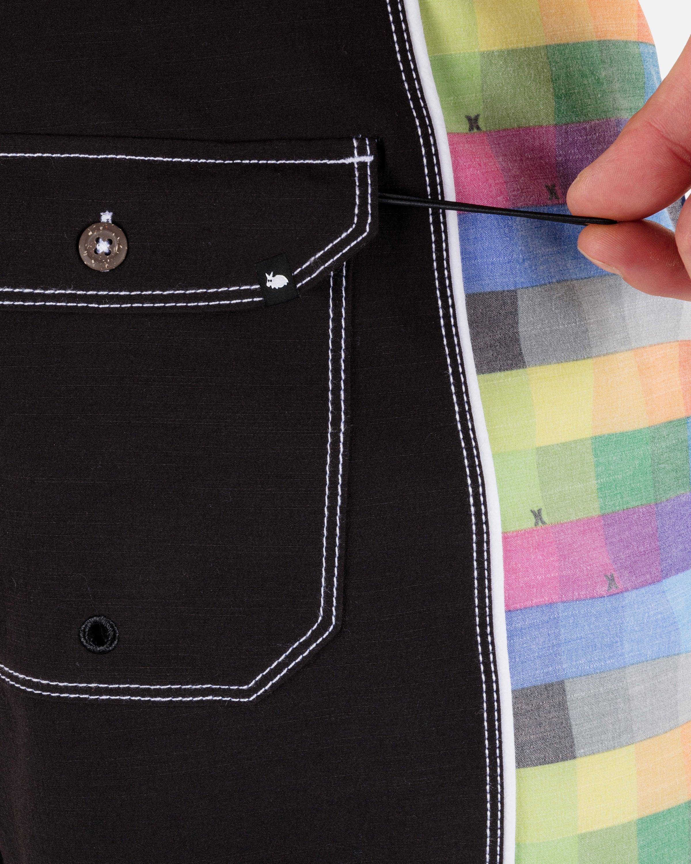 Hurley Phantom 25th S4 16in Boardshort H010-Black 30