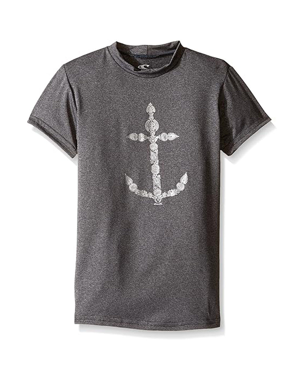 O'Neill Girls Hybrid SS Sun Shirt GRAPHITE 16