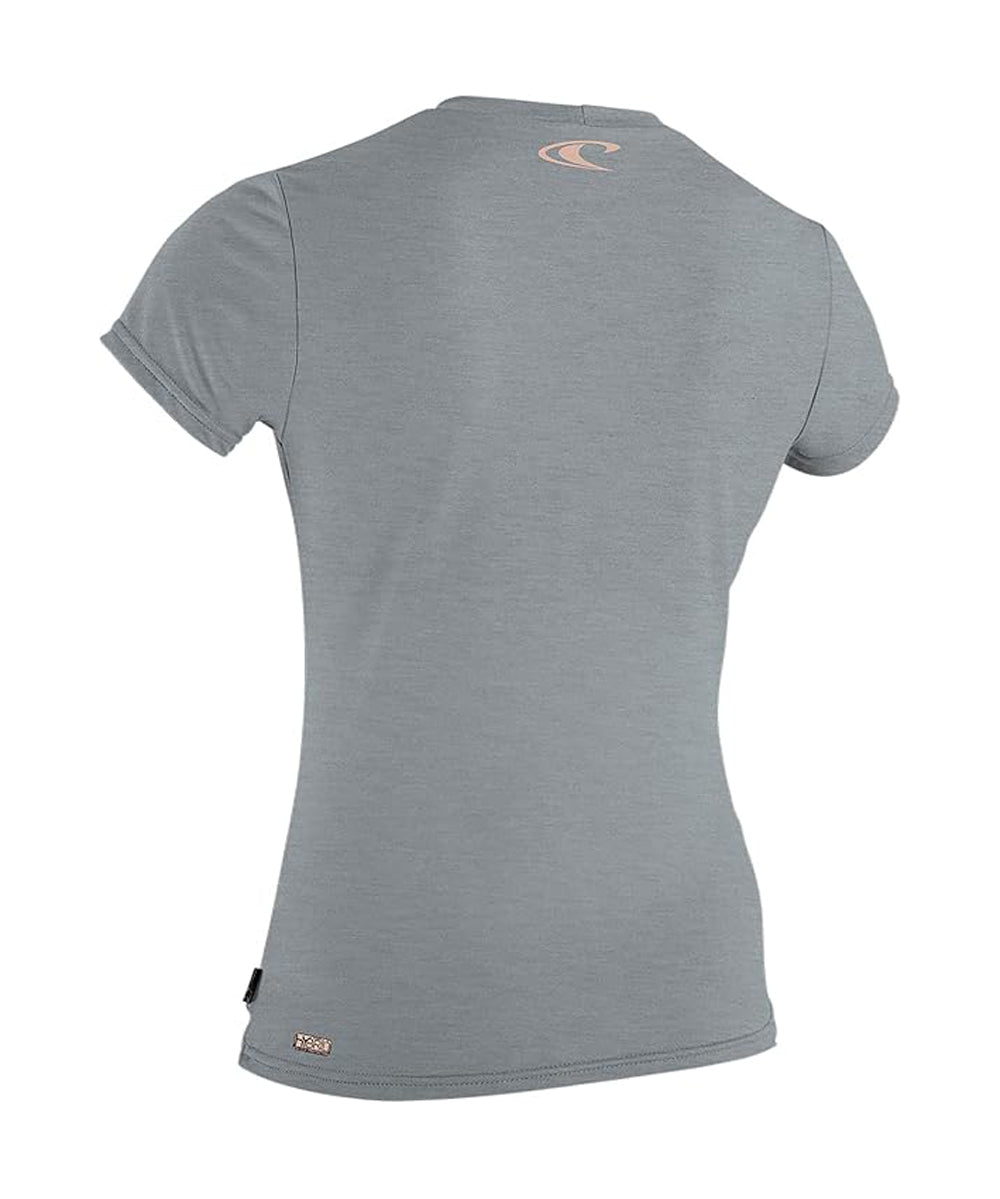O'Neill Girls Hybrid SS Sun Shirt COOL GREY 16