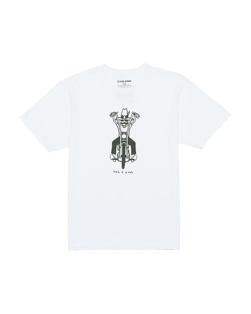Volcom Stone Drifter Short Sleeve Tee White XL