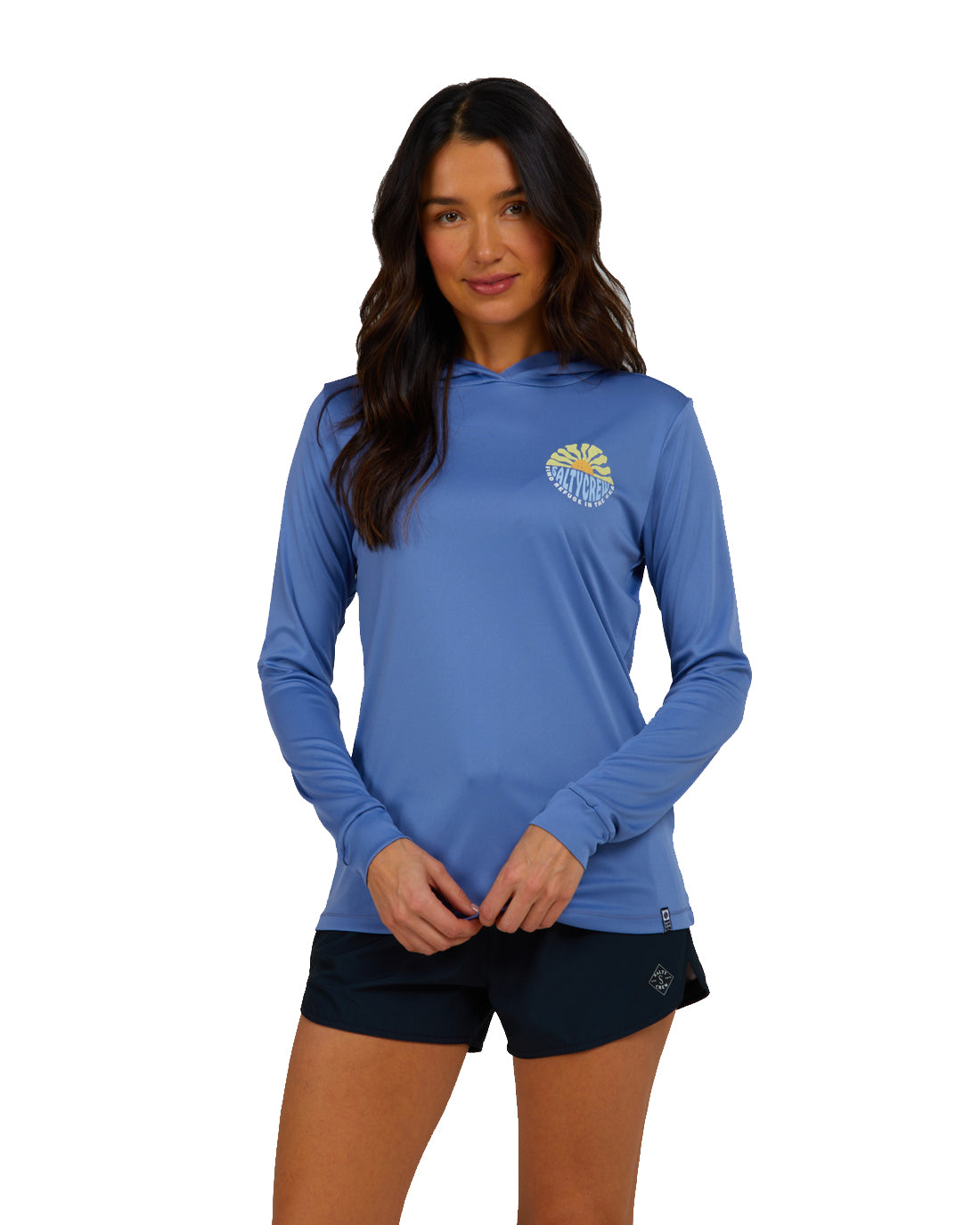Salty Crew Sun Days Hooded Sun Shirt BLUDUSK XS