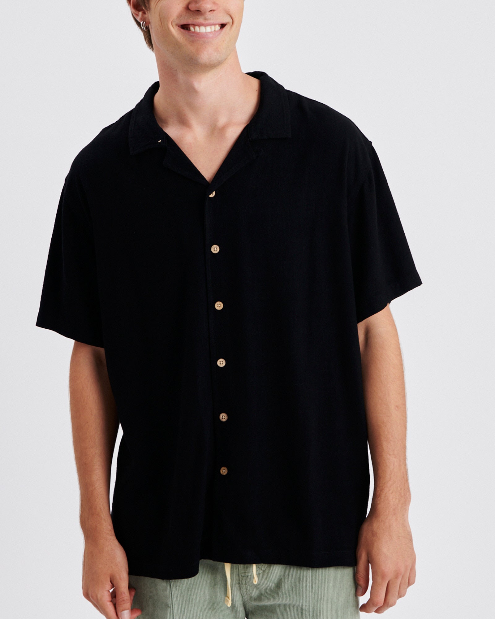 The Critical Slide Society Ernie Resort Shirt BLACK S