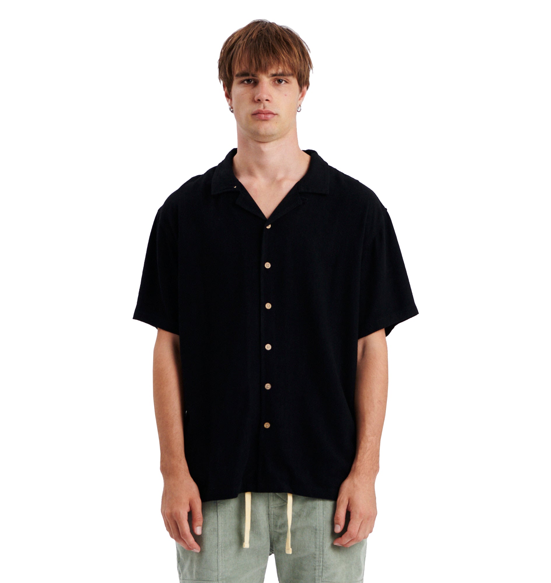 The Critical Slide Society Ernie Resort Shirt BLACK S