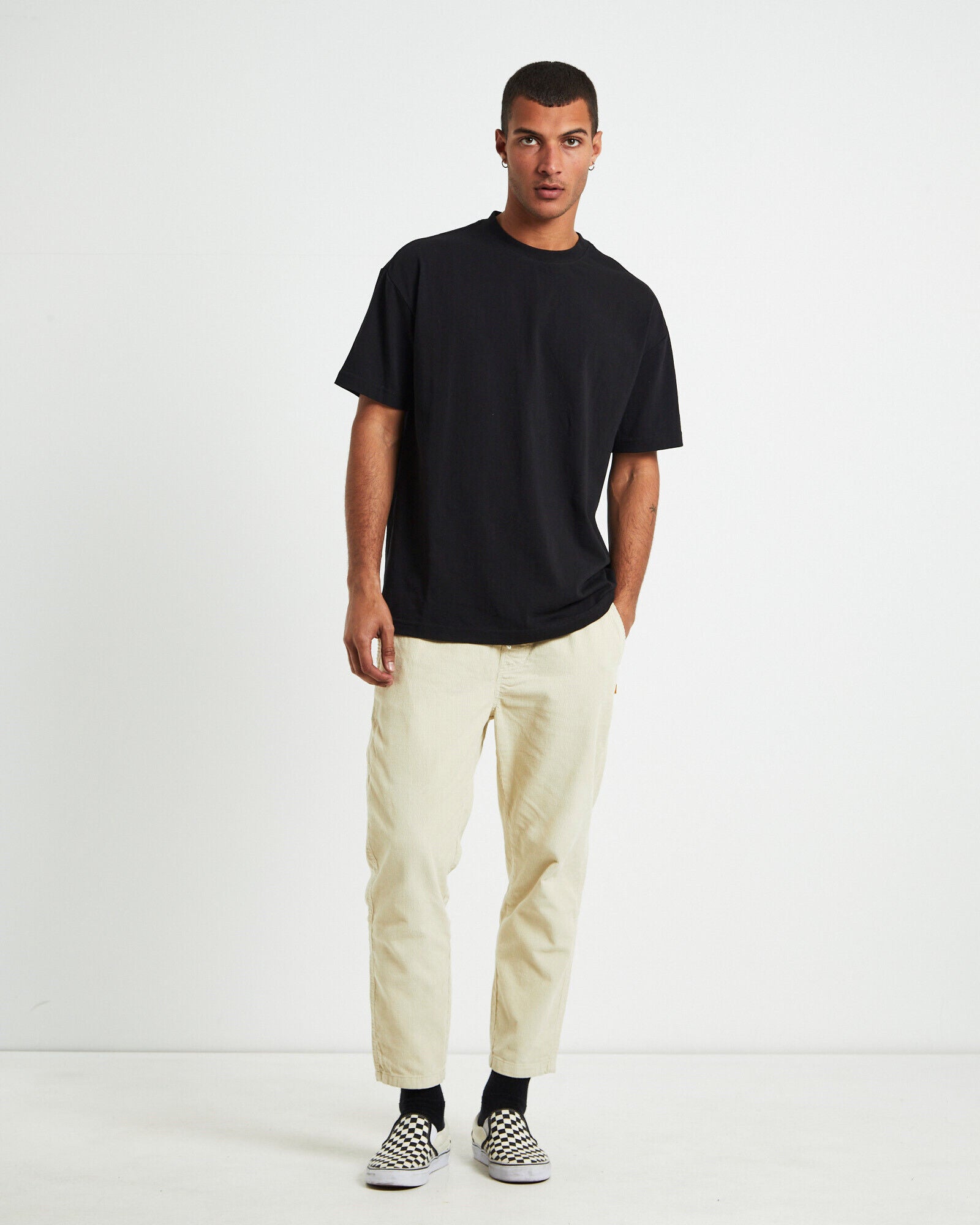 The Critical Slide Society All Day Cord Pant ECRU 36