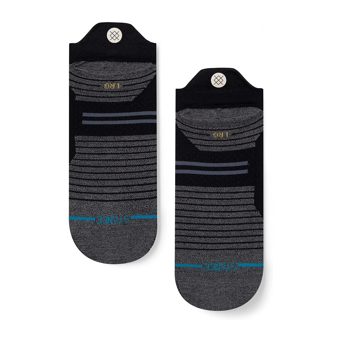 Stance Run Lite 3 Pack Socks BLK S