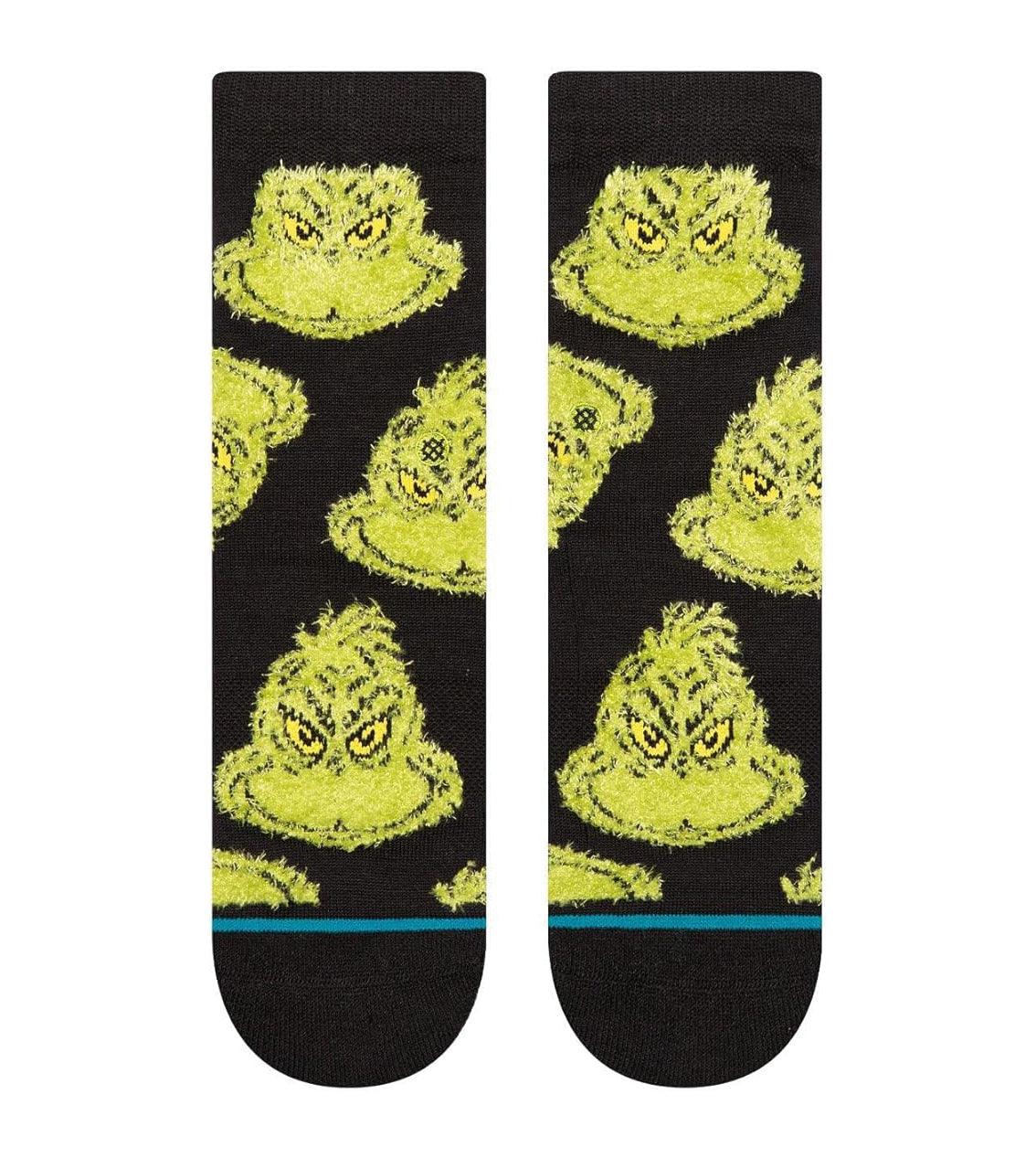 Stance Mean One Kids Crew Socks BLK M