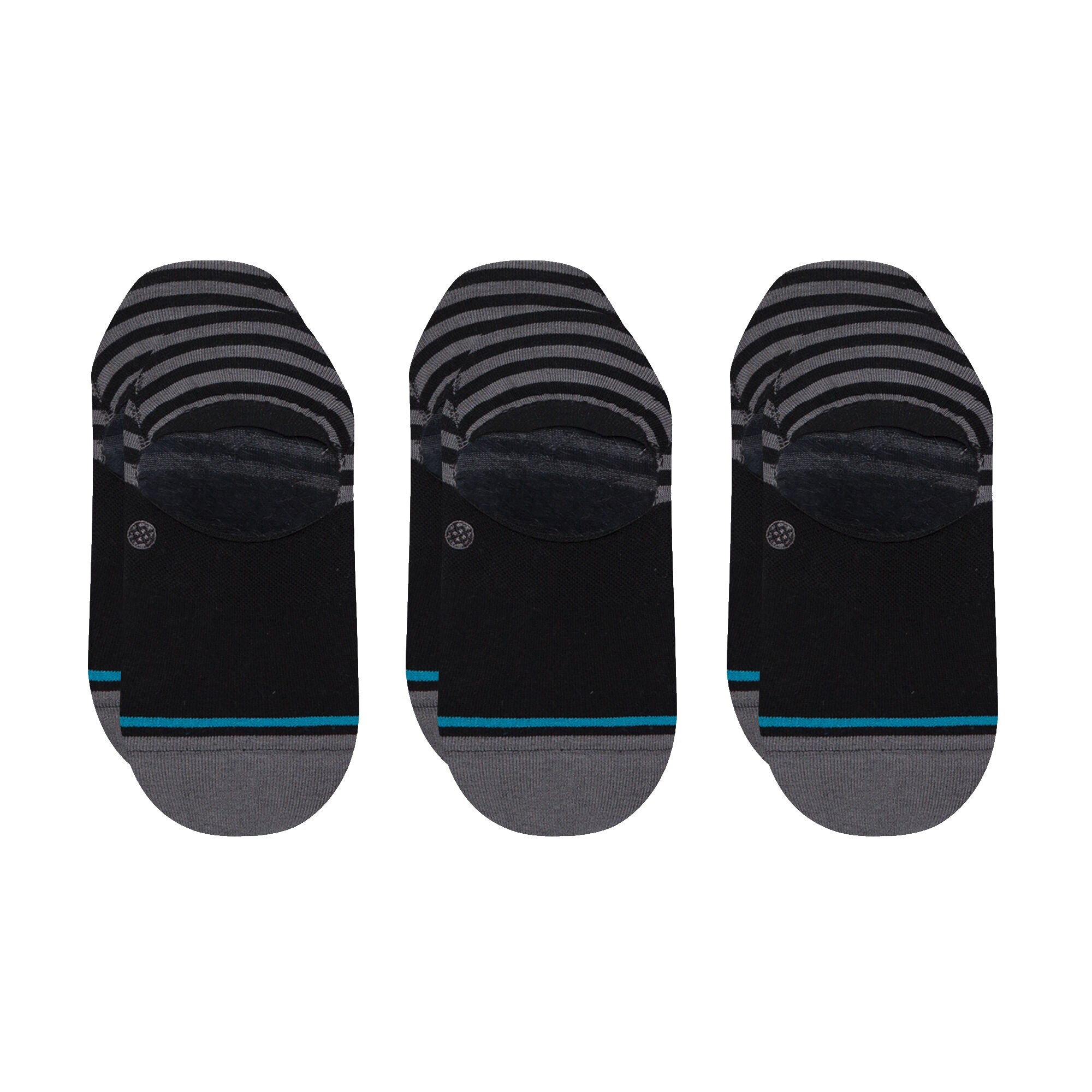 Stance Sensible Two 3 Pack Socks BLK S