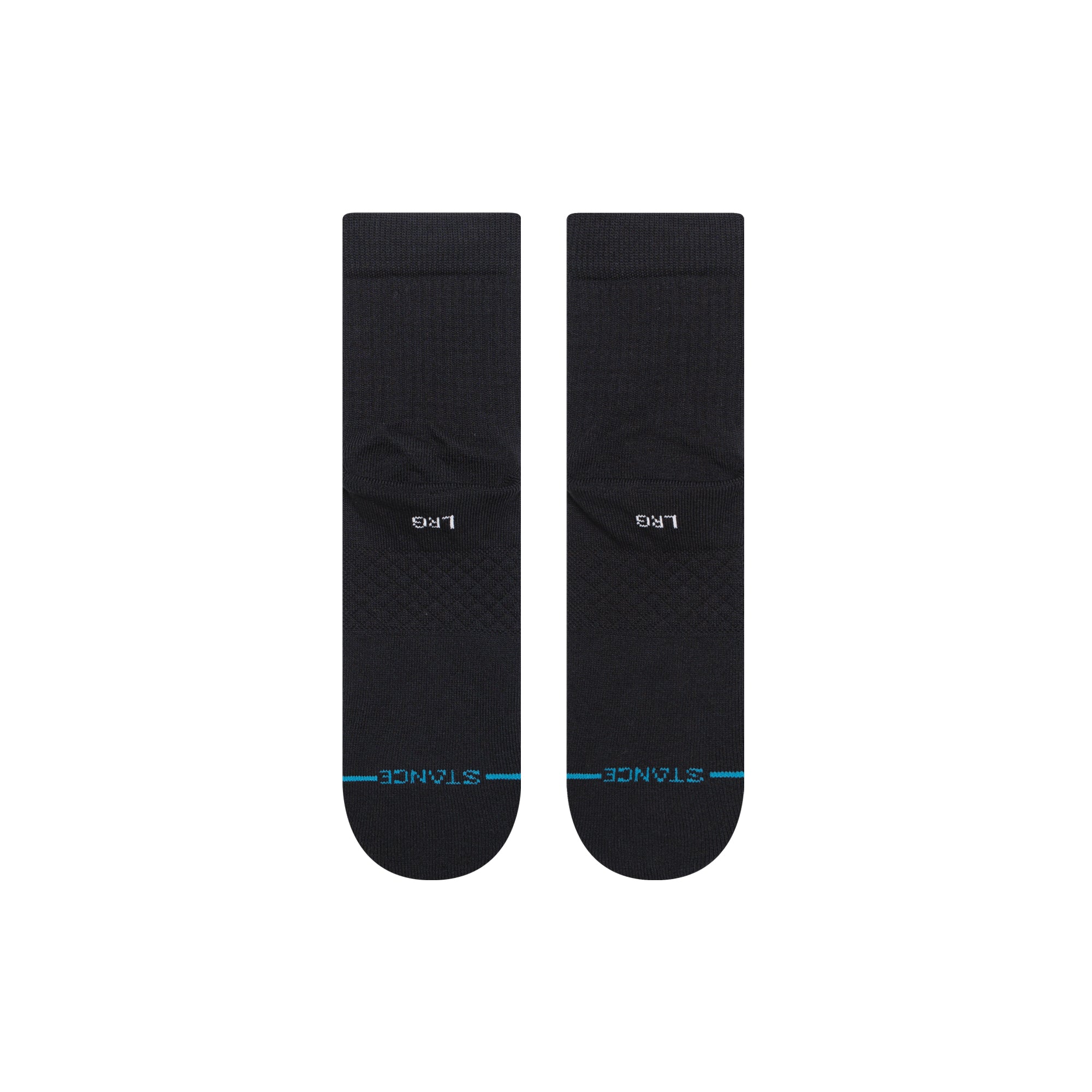 Stance Icon Quarter Mens Socks Black M