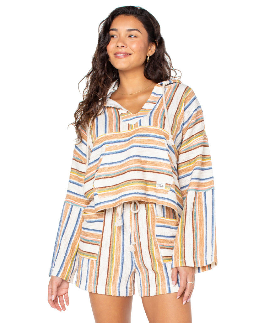 Roxy Rich Coast Stripe Fleece CLB S