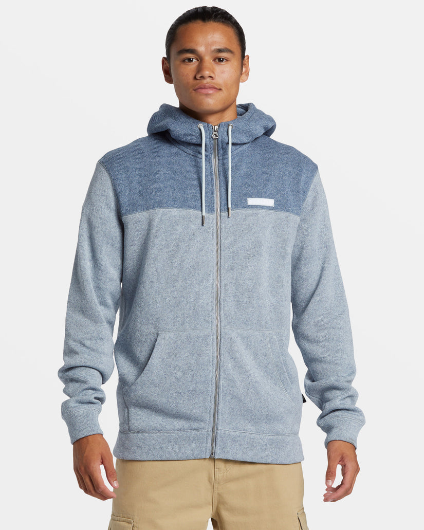 Quiksilver Keller Block Zip Hoodie BELH M