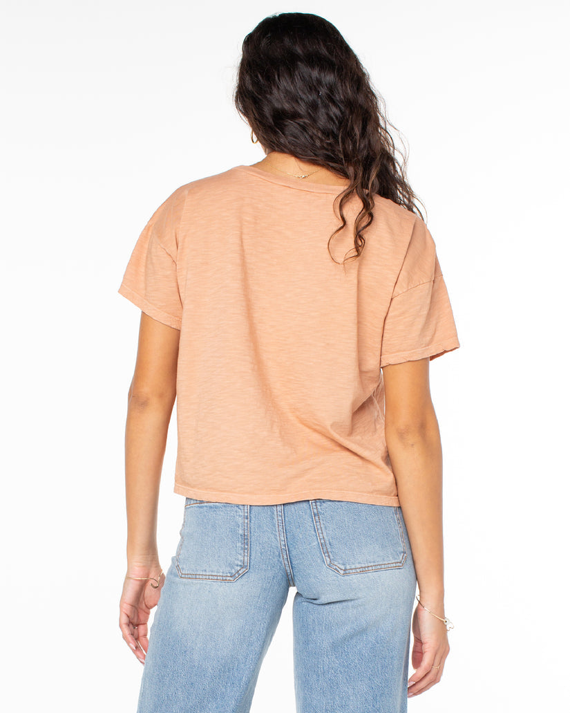 Roxy Beach Sketch SS Tee CLB0 L