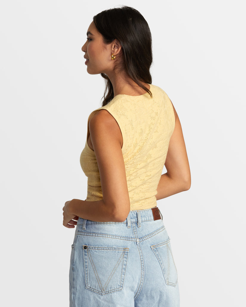 RVCA SHIVER SWEATER TANK YGD0 M/10