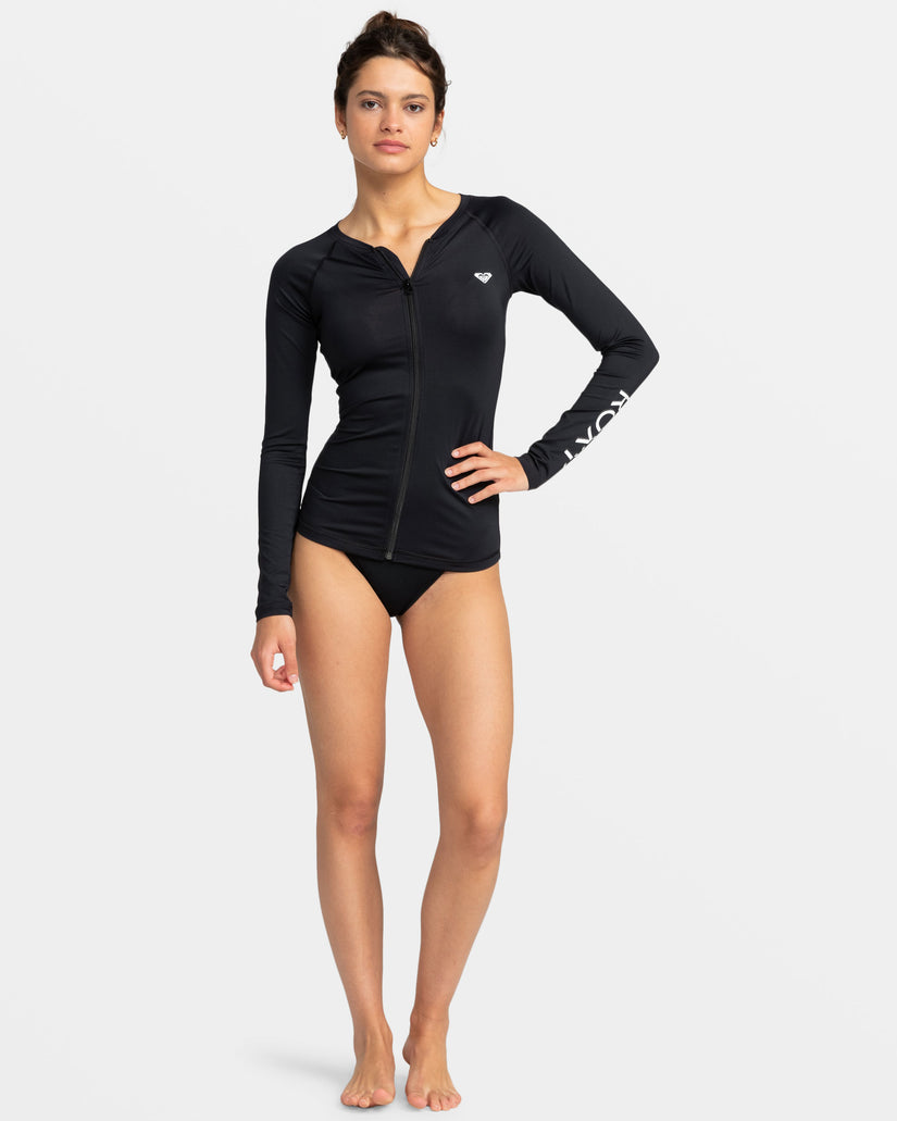 Roxy New Essentials LS Zipped Lycra KVJ0 L