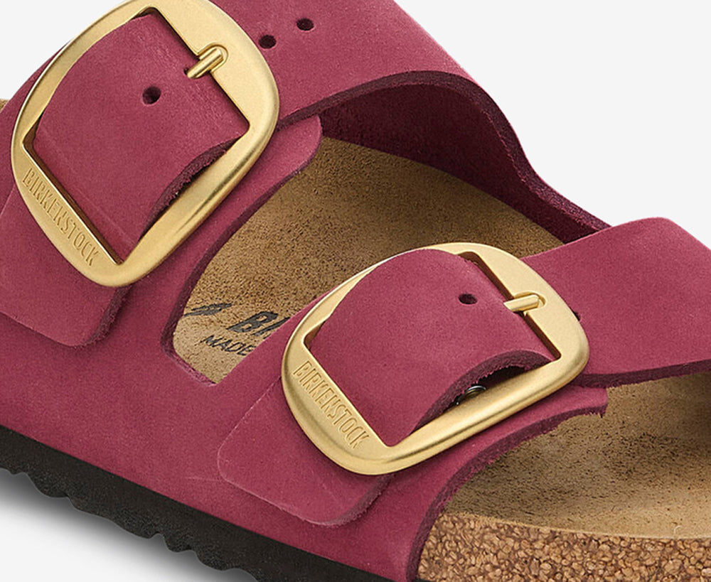 Birkenstock Arizona Womens Sandal Birki-Silky Berry Crush 8