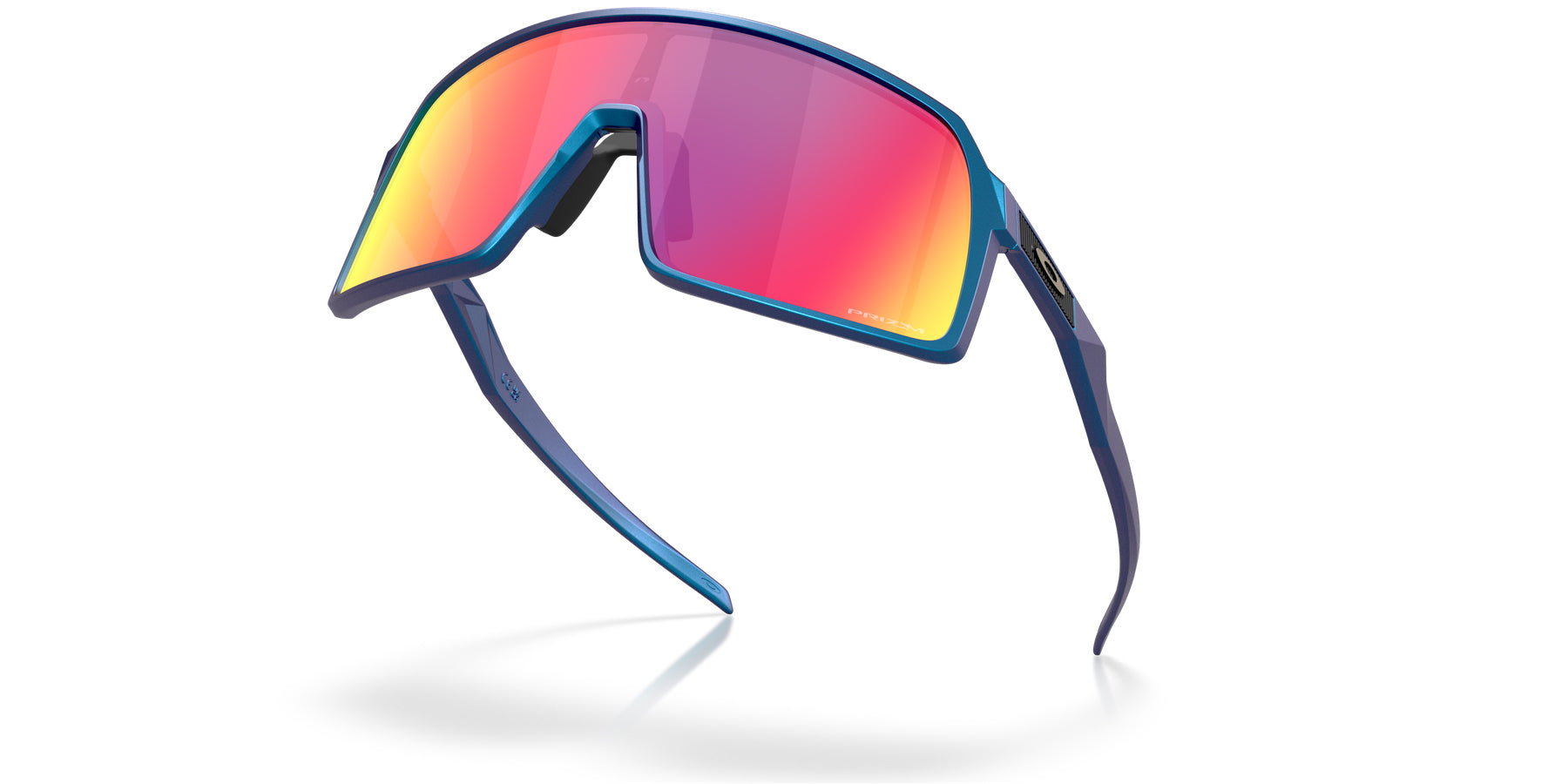 Oakley Sutro Sunglasses MatteCyan BlueColorishPrizmRoad Oversized