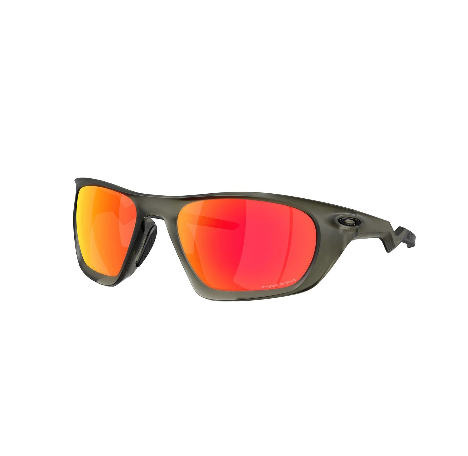 Oakley Lateralis Sunglasses MatteOliveInk PrizmRuby