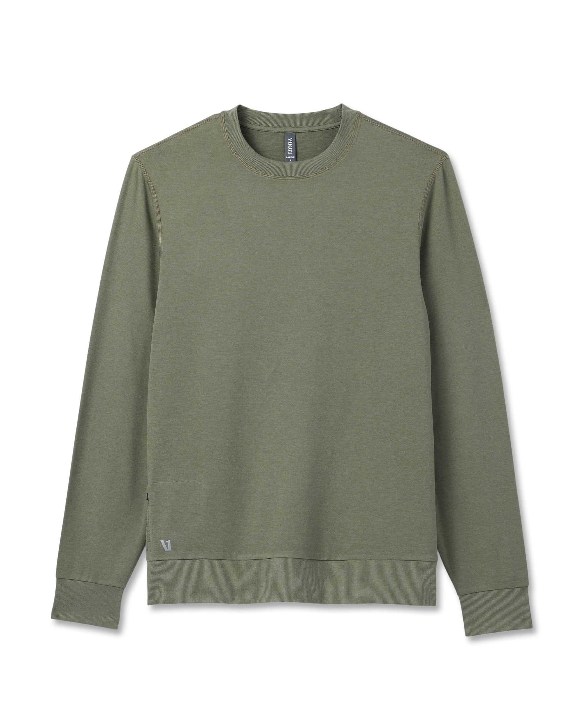 Vuori Ponto Performance Crew HMT-DarkMetalHeather S