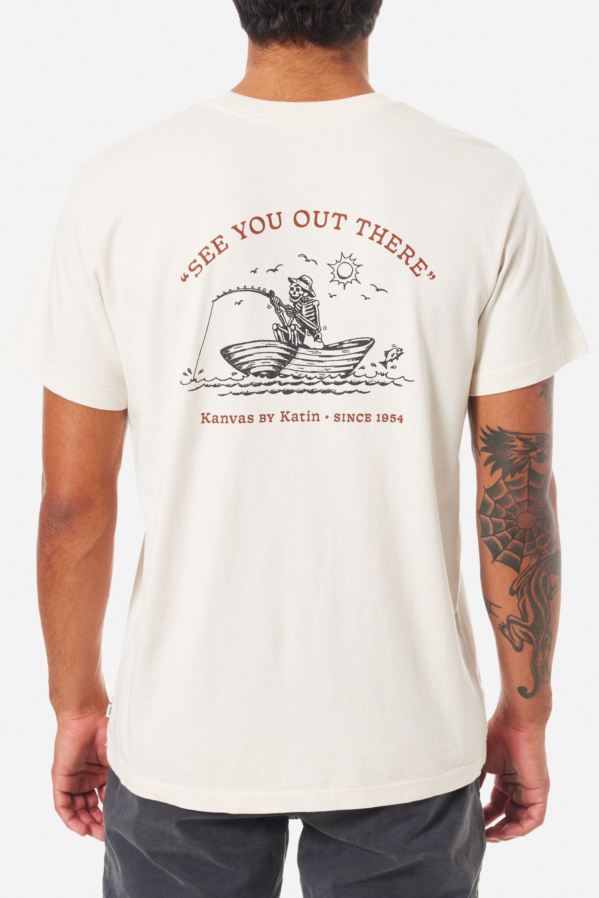 Katin Cast Off SS Tee VWHT M