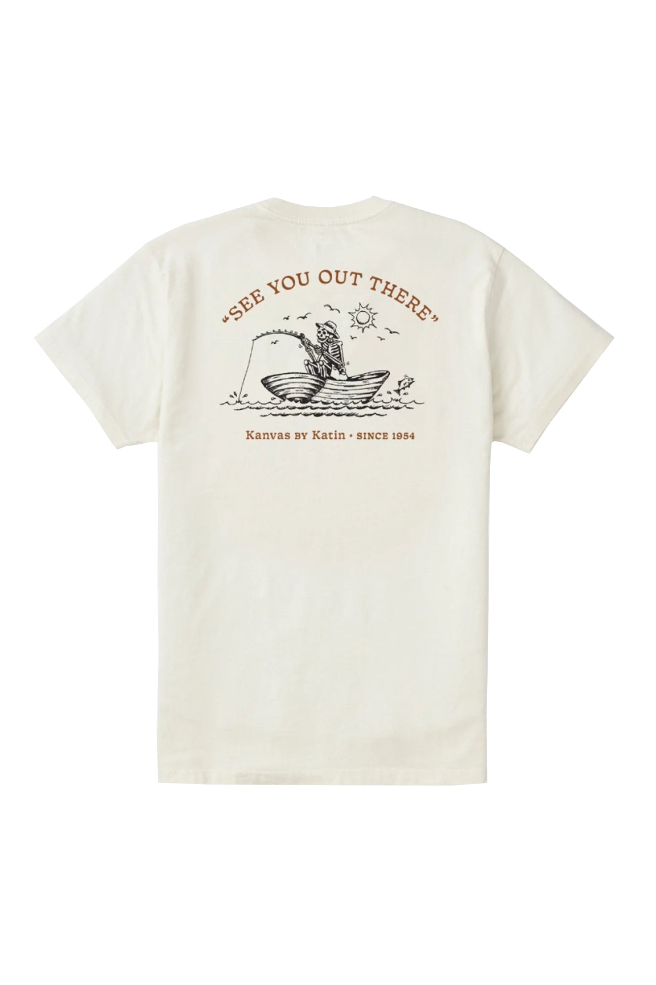 Katin Cast Off SS Tee VWHT M