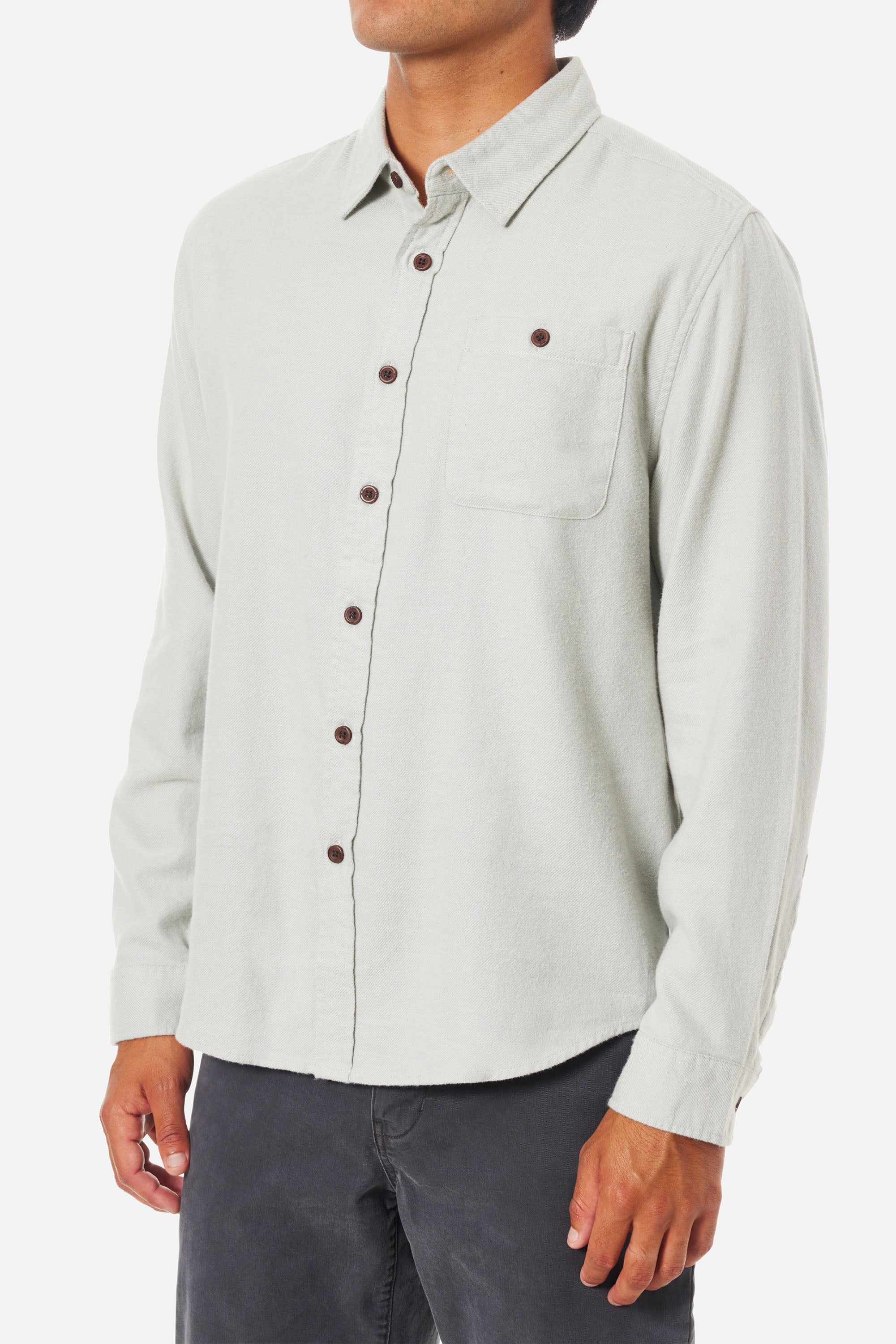 Katin Twiller Flannel Shirt VWHT M