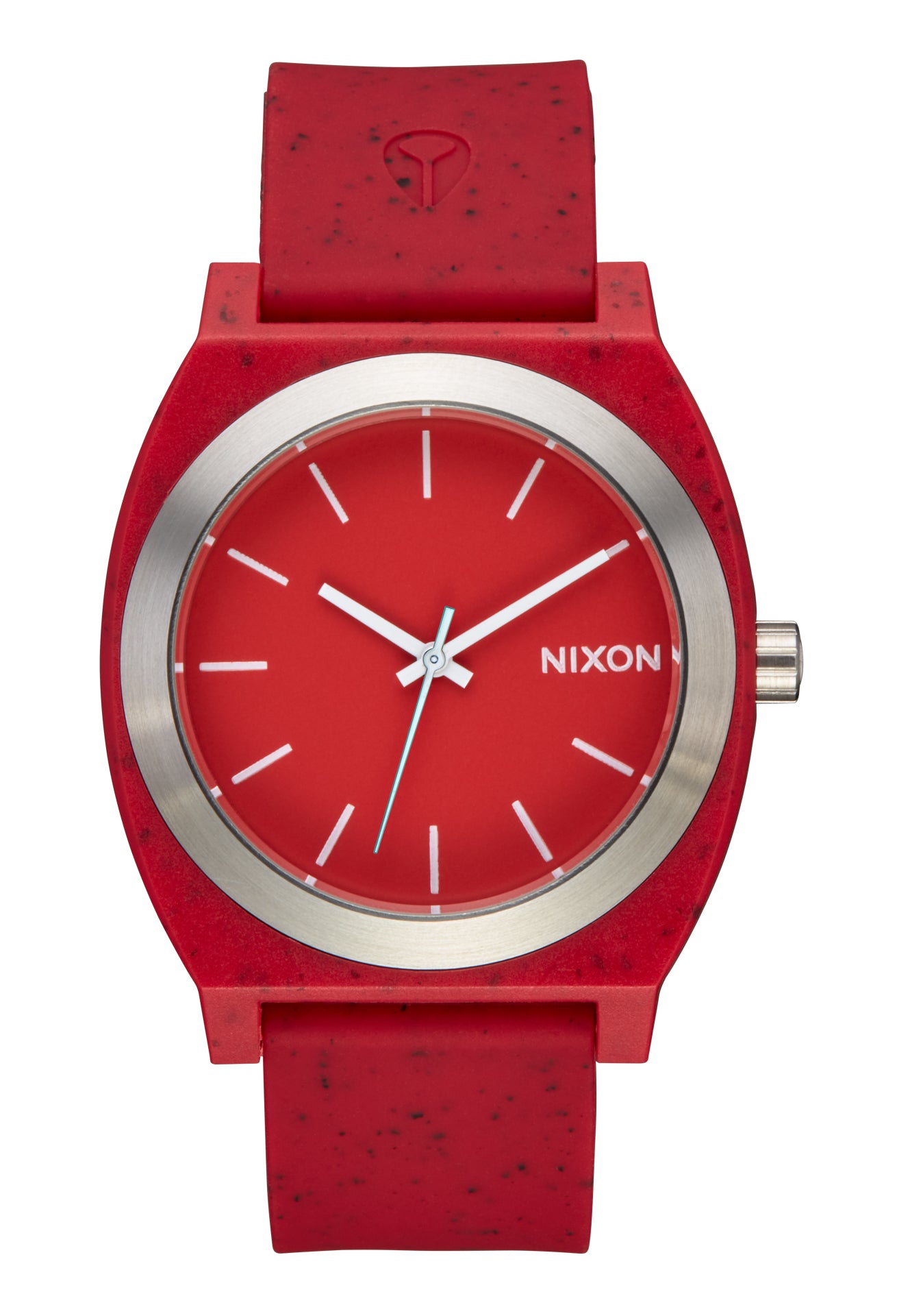 Nixon The Time Teller OPP Watch 5126-Dark Cedar-Red