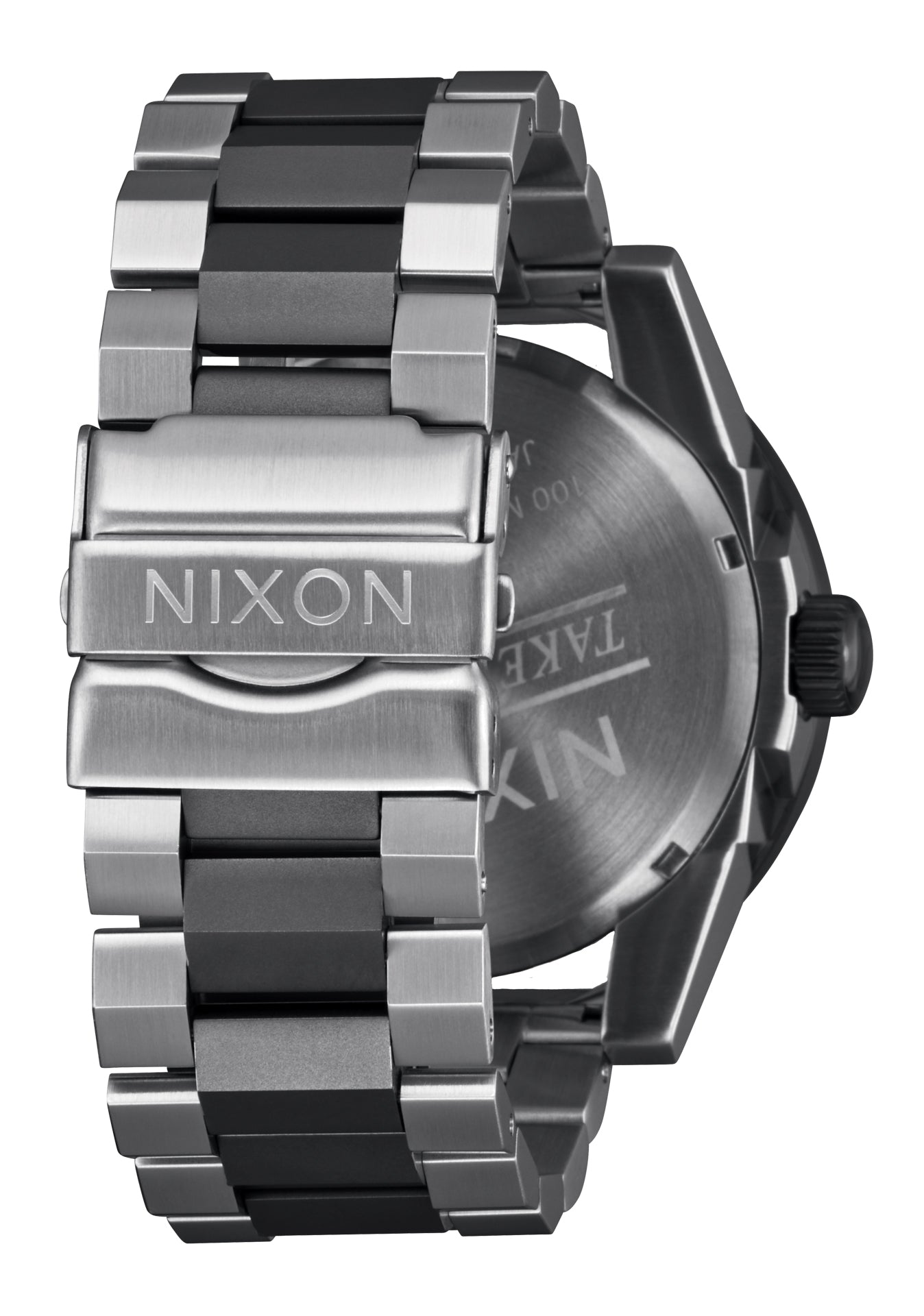 Nixon The Corporal SS Watch 5146-Silver-Gunmetal