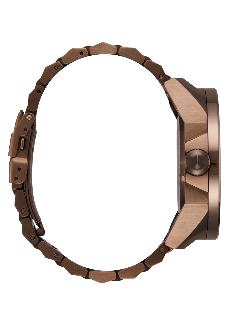 Nixon The Corporal SS Watch 5253-Chocolate-Dark Roast
