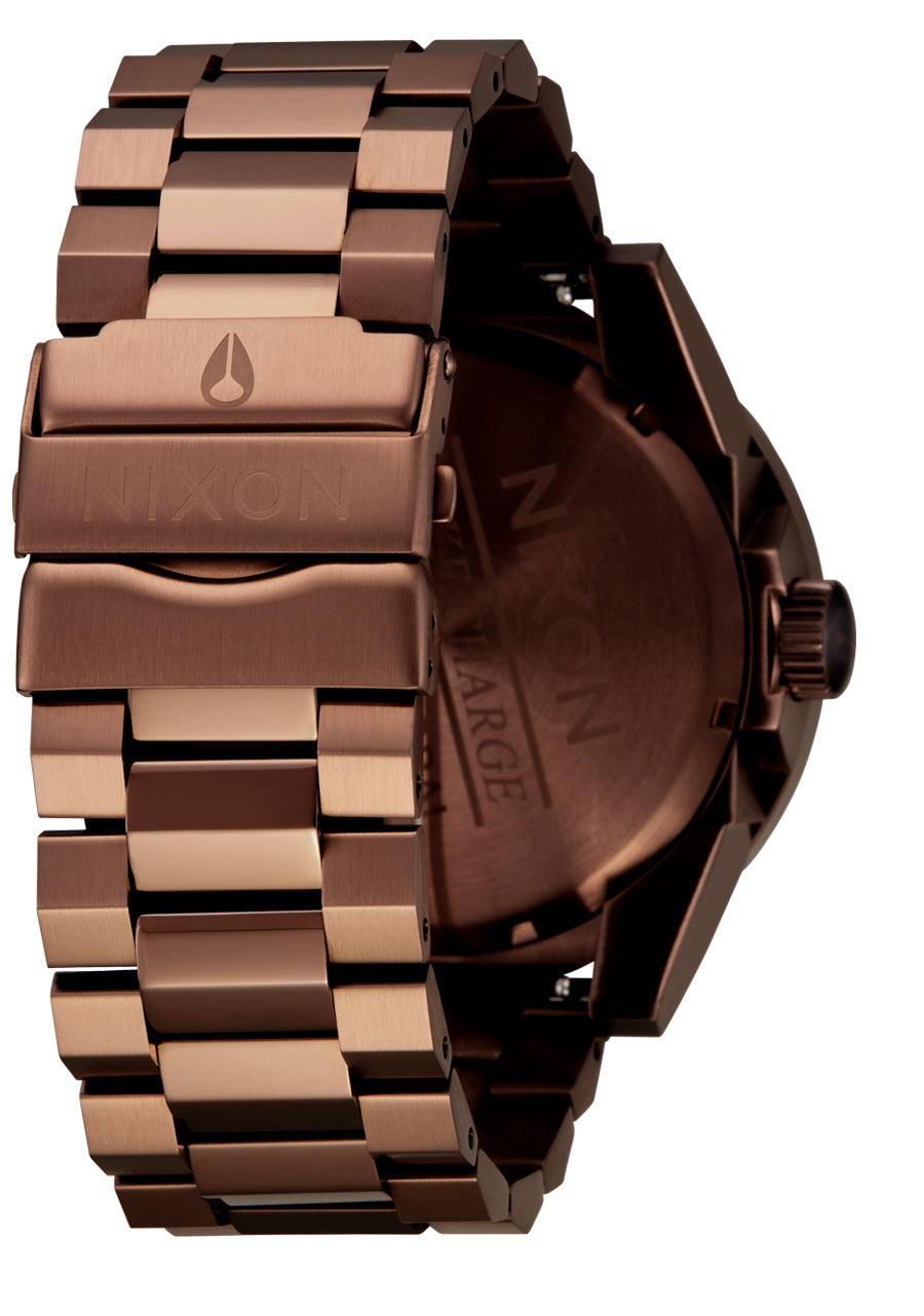 Nixon The Corporal SS Watch 5253-Chocolate-Dark Roast