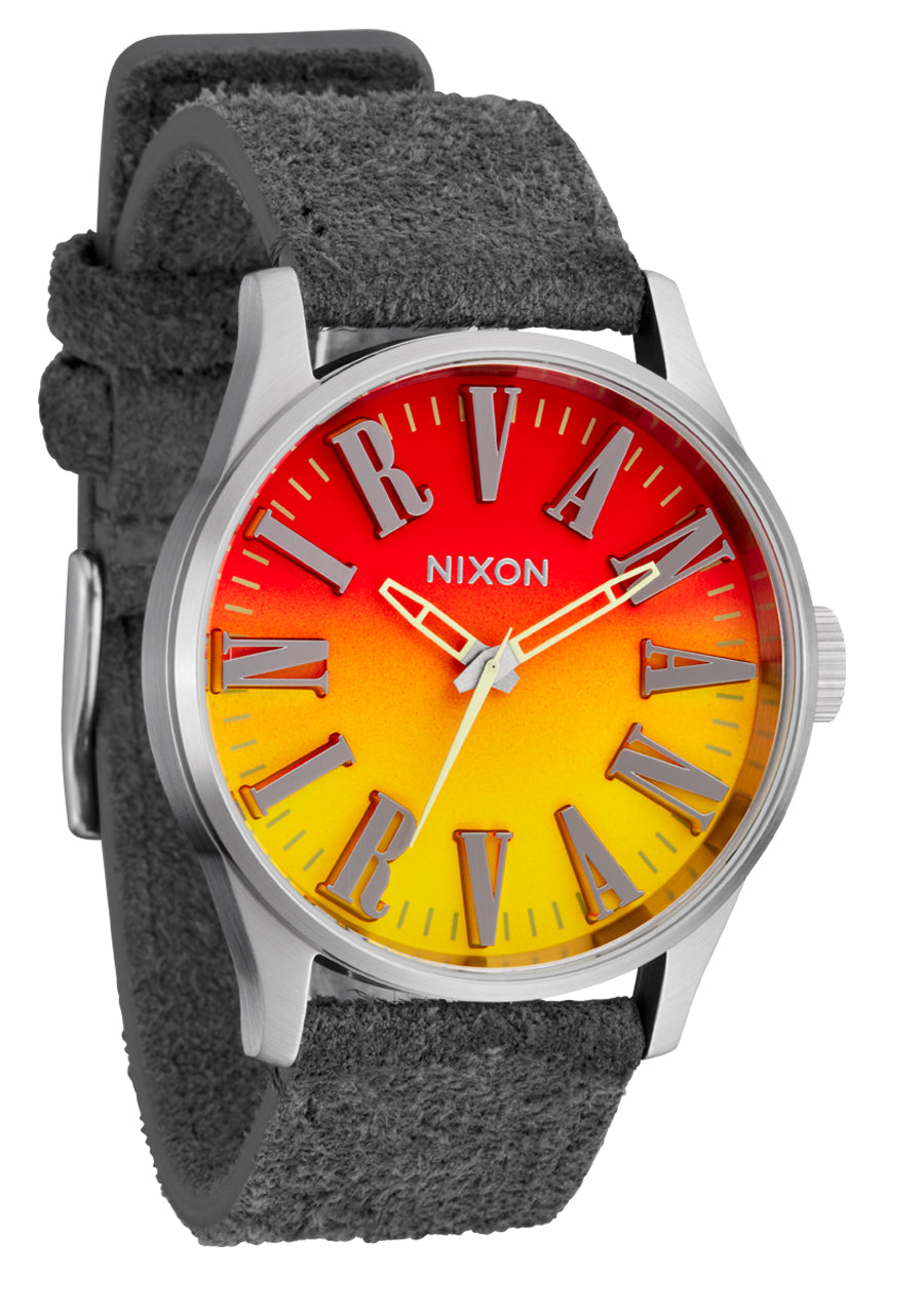 Nixon Nirvana Sentry Leather Watch 5274-Unplug Fade