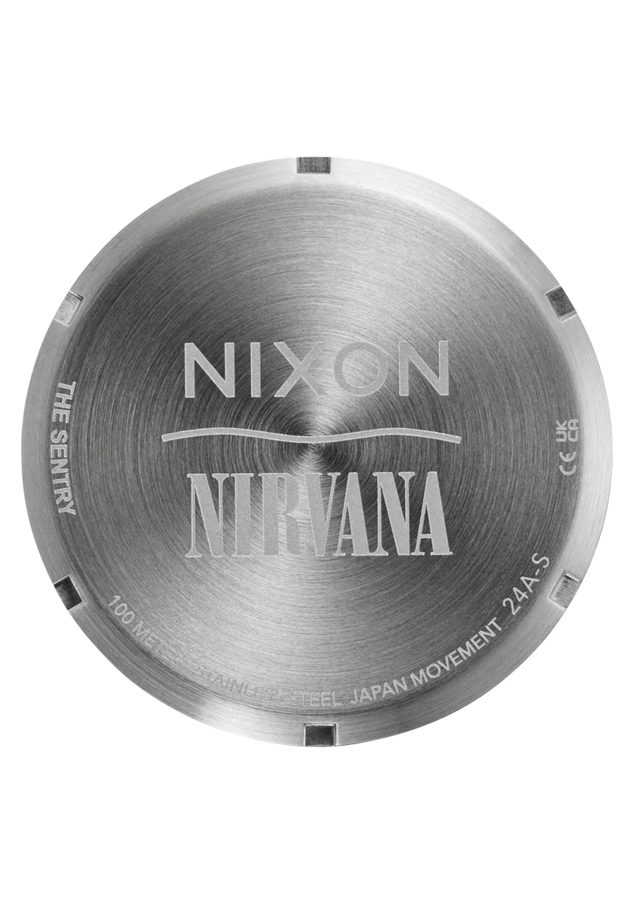 Nixon Nirvana Sentry Leather Watch 5274-Unplug Fade