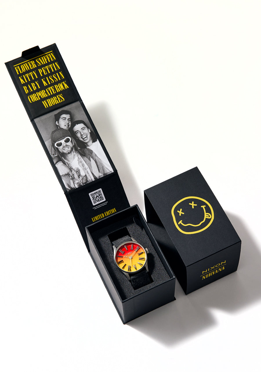 Nixon Nirvana Sentry Leather Watch 5274-Unplug Fade