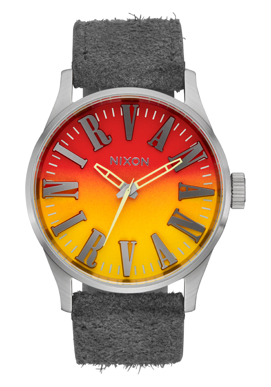 Nixon Nirvana Sentry Leather Watch