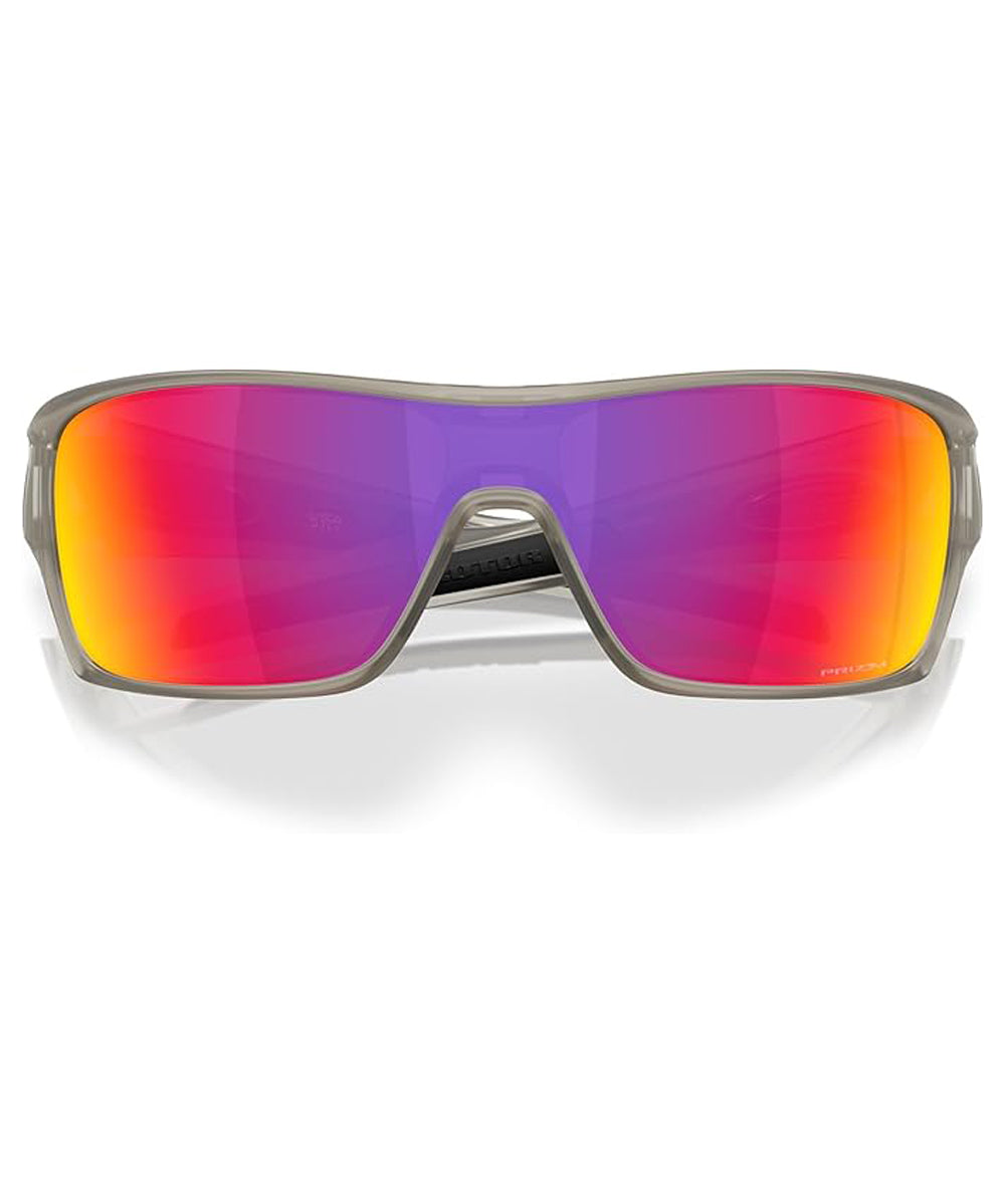 Oakley Turbine Rotor Sunglasses MatteTransGreyInk PrizmRoad Square