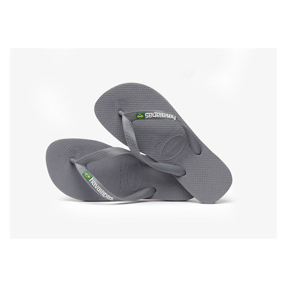 Havaianas Brazil Logo Mens Sandal 5002-Steel Grey-Steel Grey 8