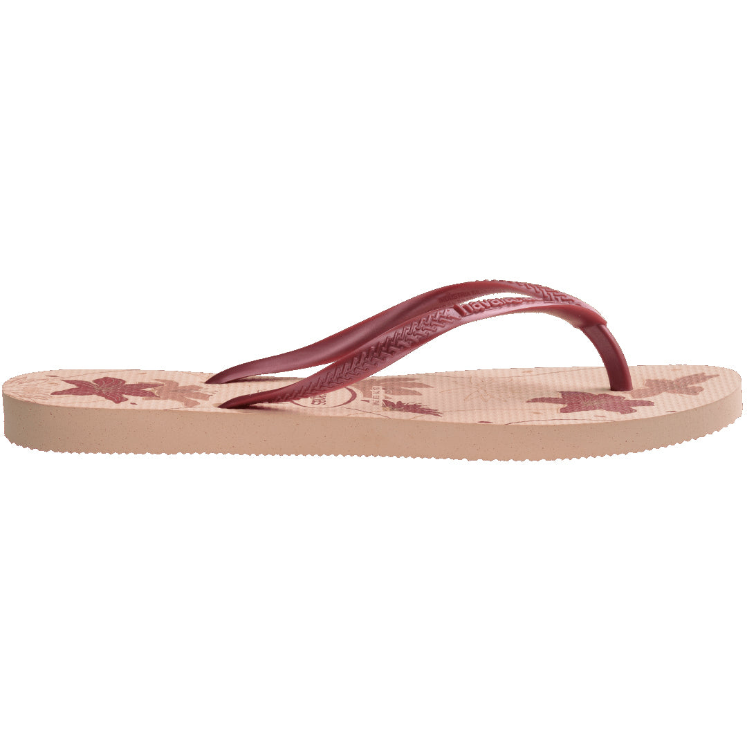 Havaianas Slim Organic Womens Sandal 6511-Pink-Rose Gold 9