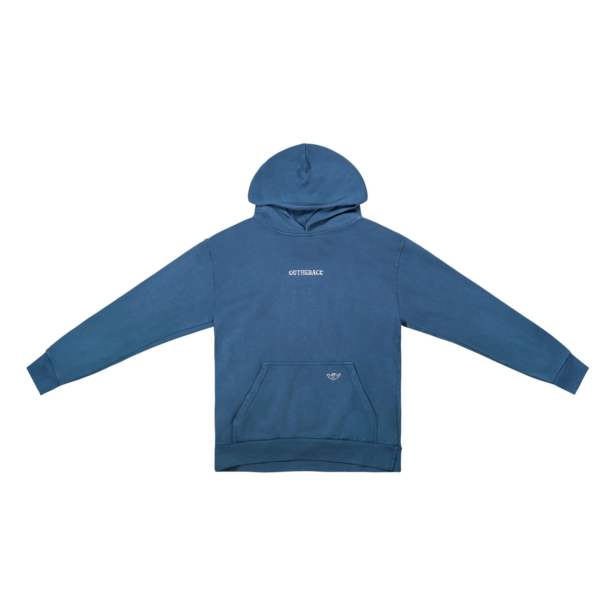 Outheback Classic Hoodie BLUE S