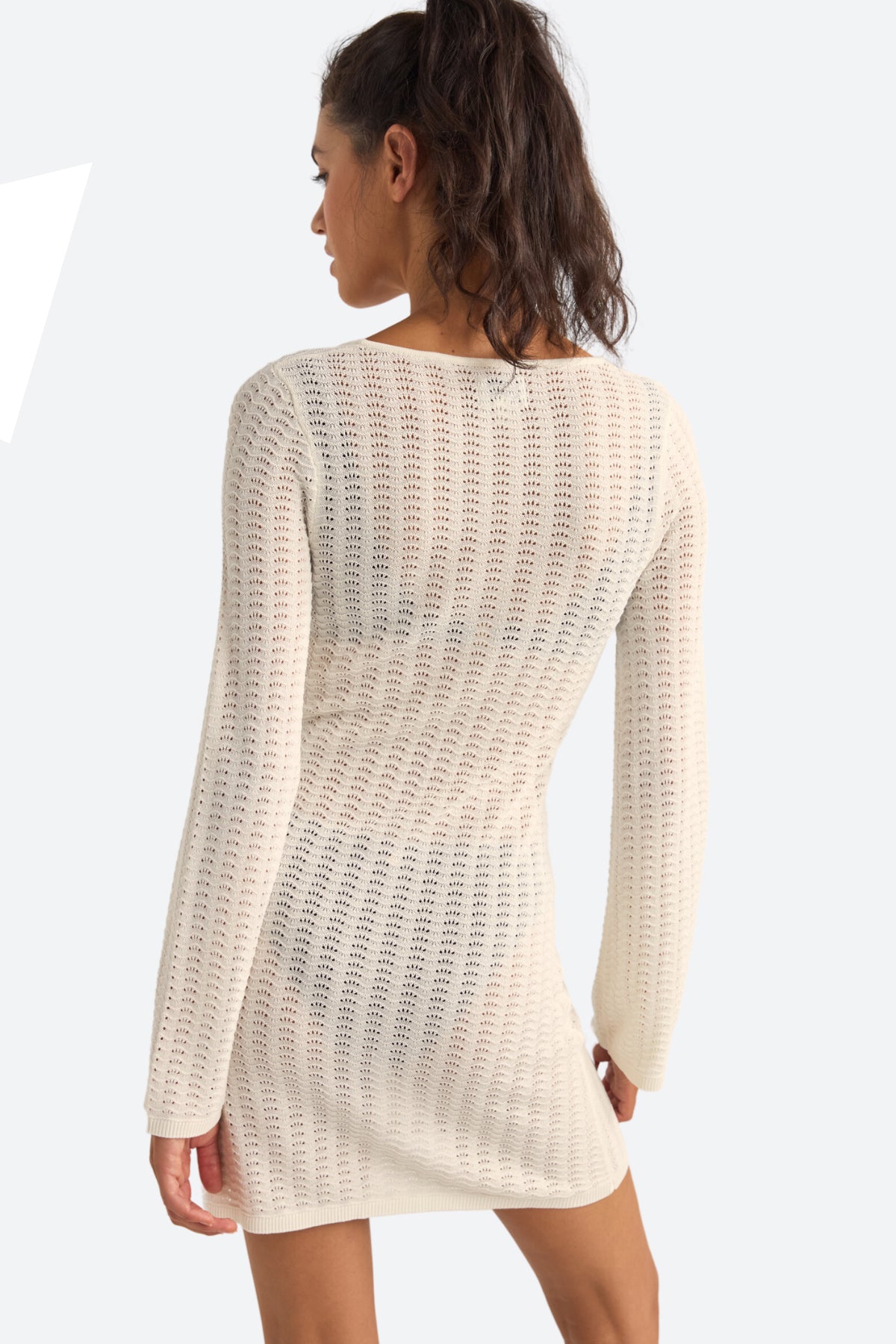 Rhythm Gigi Knit Mini Dress WHT-WHITE 2S