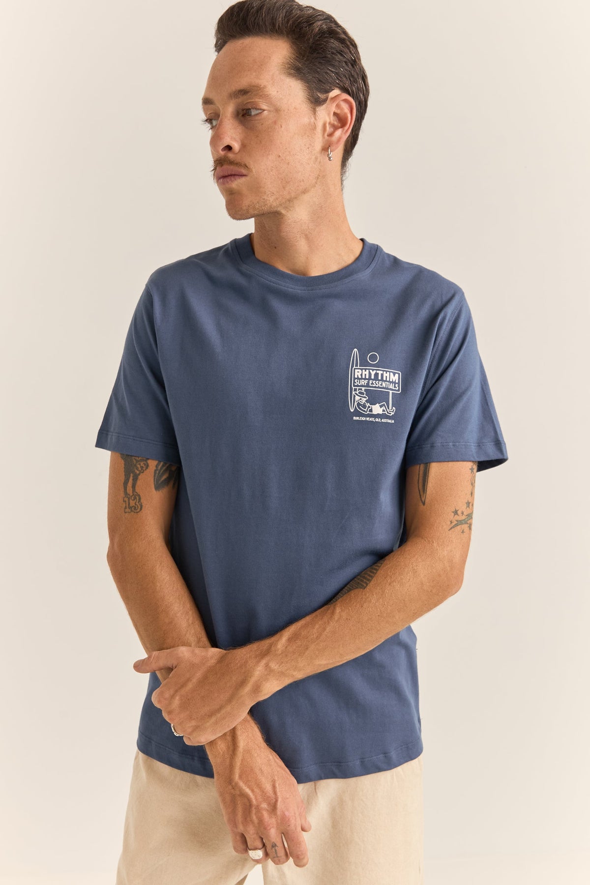 Rhythm Siesta Tee NAV-NAVY 0XS